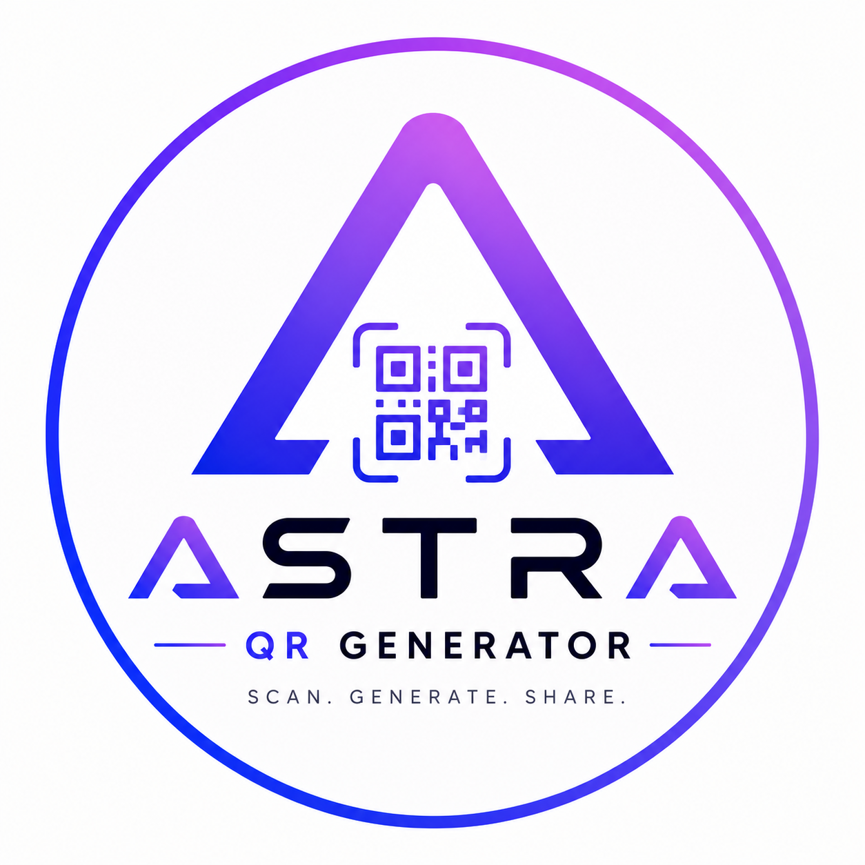 Astra QR Generator Logo